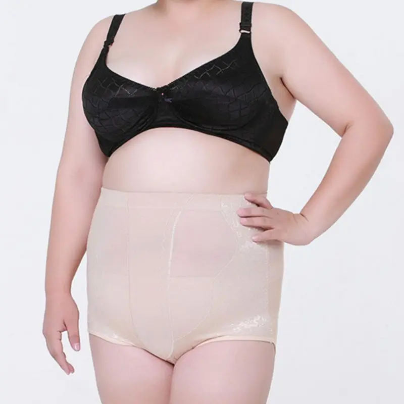 Женские трусики с подтягивающим эффектом для коррекции живота размера плюс