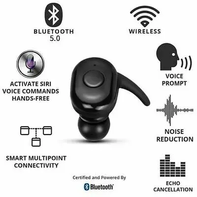 Мини TWS Bluetooth наушники 5 0 беспроводная гарнитура сенсорное управление стерео |