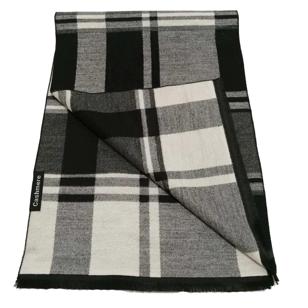 Визуальный оси осень 2017 г. зимняя мужской классический шотландская клетка 100%