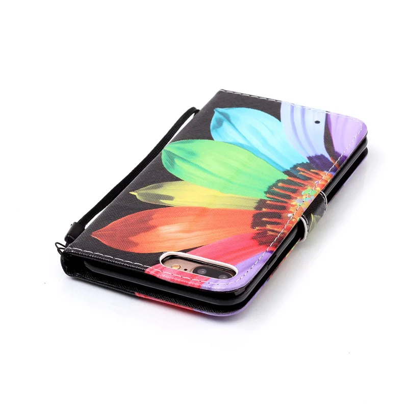 Флип-кошелек со стразами кожаный мягкий чехол для телефона Apple iPhone 5 5S SE 6 6S 7 8 Plus iPod