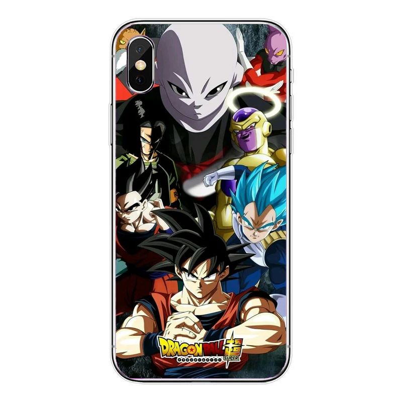 Манга комиксы Dragon Ball z goku Жесткий ПК чехол для iPhone 7 6 6s 8 Plus 5 5S SE X Coque