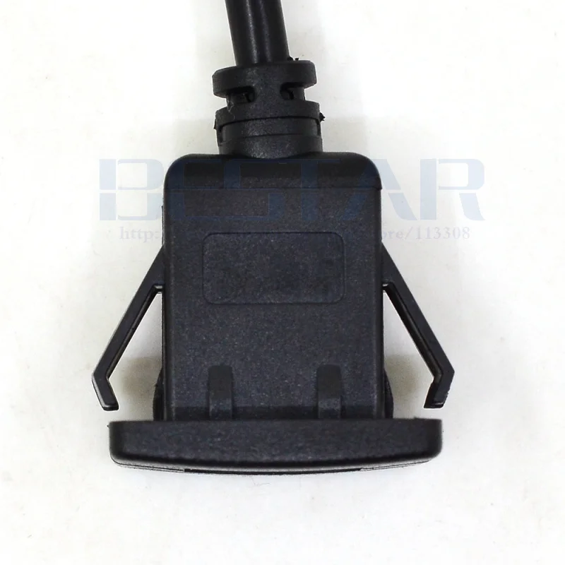 3FT Square Single Port USB 2.0 A Male to Female Flush mounted Socket Extension Panel Cable for Car Motorcycle Dashboard 1m | Электроника