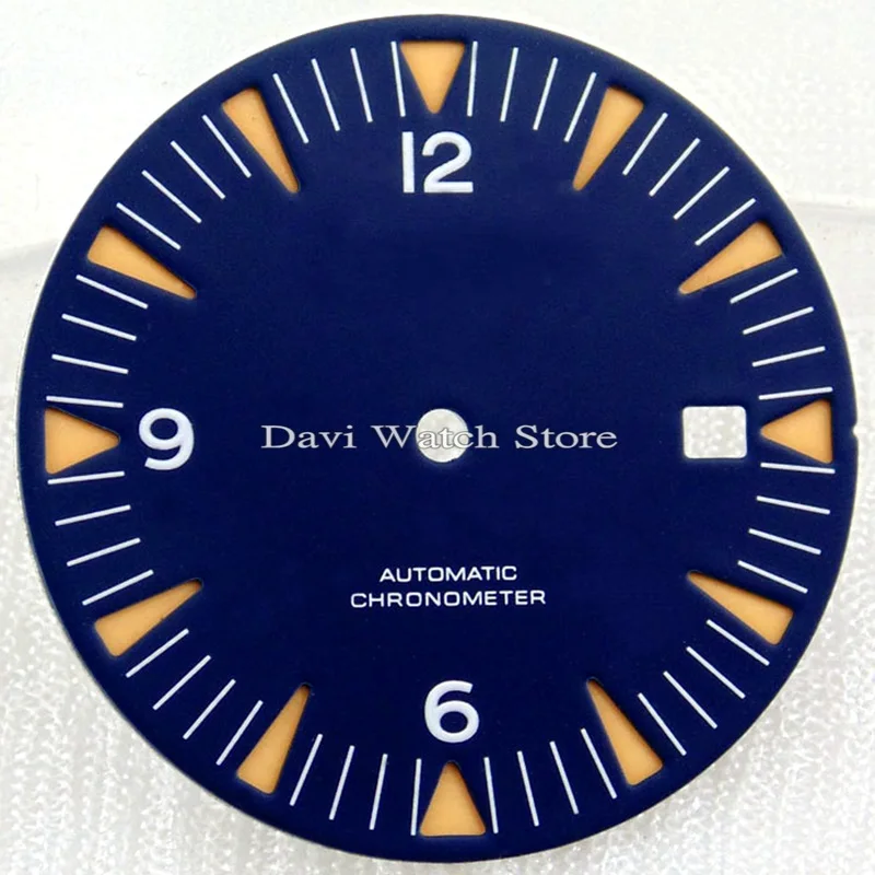 31 мм черный/синий циферблат для MIYOTA 8205/8215 MINGZHU DG2813/3804|watch dial|dial for watchdial watch |