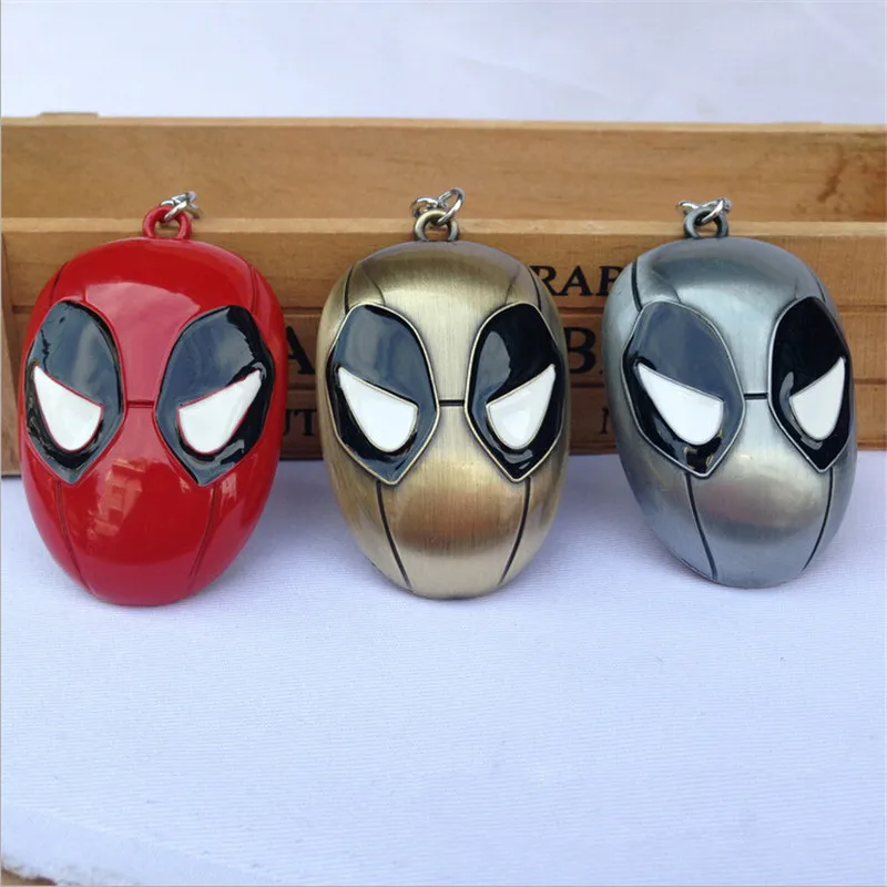 Горячие Дэдпул брелок Маска оптовая|key ring|wholesale key ringsdeadpool keychain |