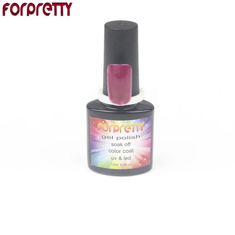 Гель-лак для ногтей forpretty УФ-лак Esmalte Para Unha Bling Vernis Перманентный замачиваемый цвет Led Esmaltes Pintar A Ongle - Цвет: rose