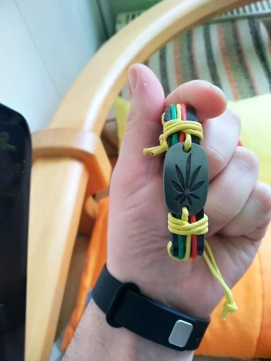 Раста Ямайки регги кожаные браслеты для женщин мужчин Cuero Pulseiras Bijoux