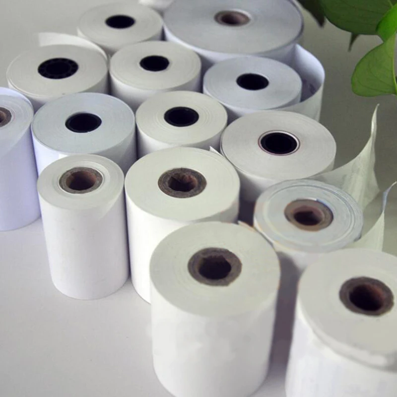 6 рулонов/комплект бумага для кассового аппарата 80 Х80 мм|printer refurbished|printer paper storepaper