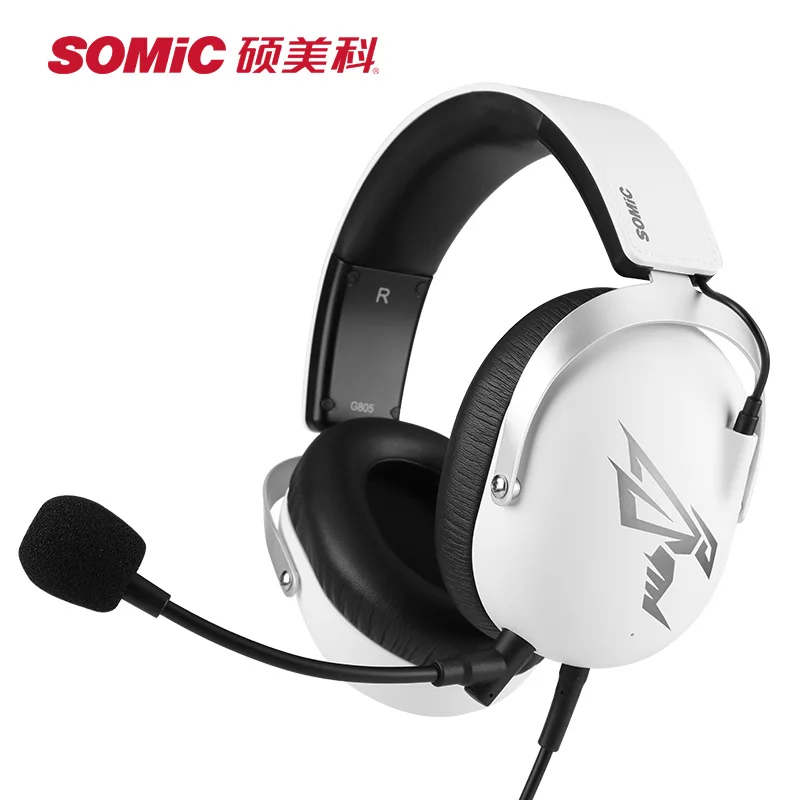 SOMIC игровые гарнитуры usb 7 1 виртуальные наушники шлем с микрофоном для PS4 ПК