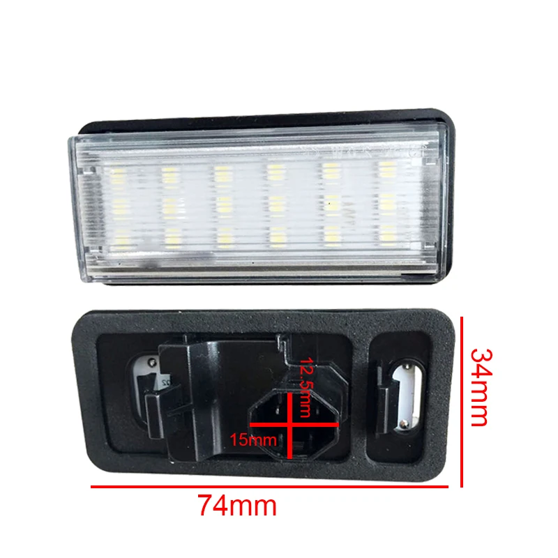 Автомобильный номерной знак светильник номерного знака для Toyota Land Cruiser / Lexus Gx470