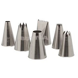 6 шт./компл. насадки для обледенения тюльпаны розы Кондитерские наконечники