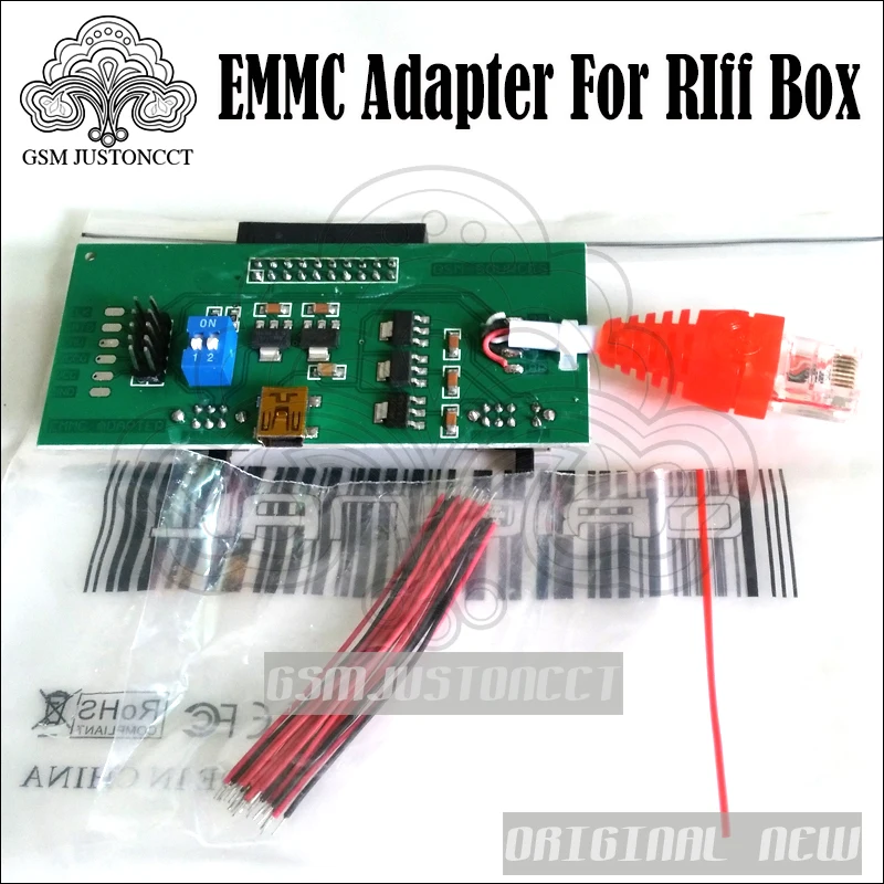 EMMC работает без изменения адаптера для Riff box Jtag по|Детали устройств связи| |