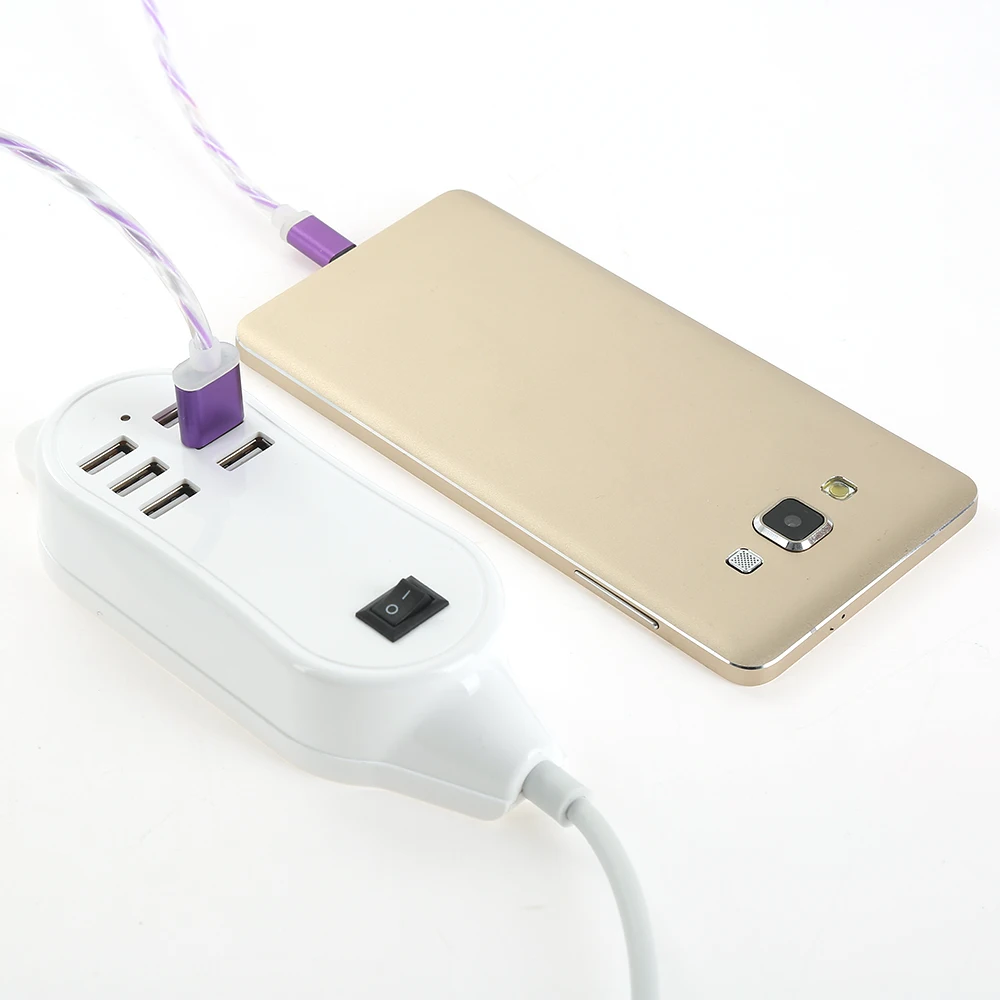 6 Порты USB зарядное устройство для iPhone iPad samsung несколько стены зарядки ЕС США