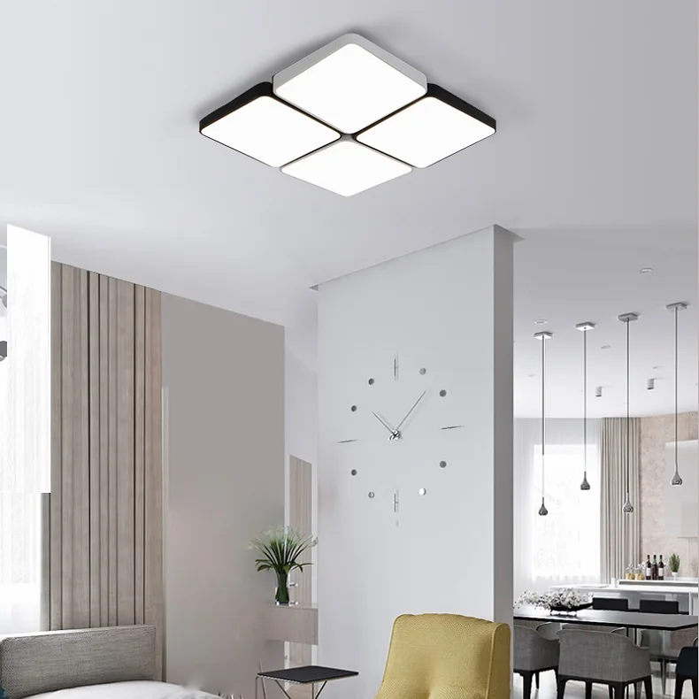 Светодиодные лампы с дистанционным управлением ультра-тонкие потолочные