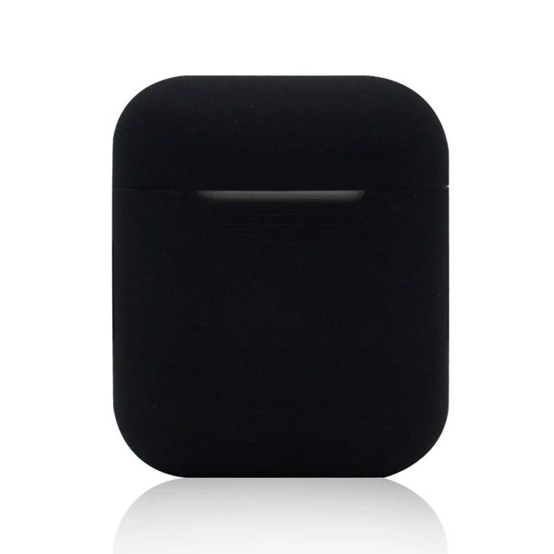 ТПУ Мягкий силиконовый чехол для Airpods аксессуары Защитная крышка прозрачный ультра тонкий чехол противоударный держатель для Apple Air Pods чехол для наушников чехол для air pods apple airpod чехол чехол на чехол - Цвет: Color1