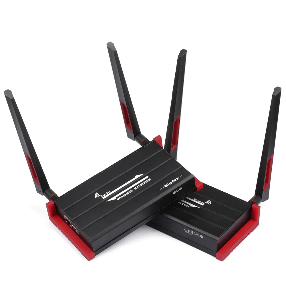 Puzhijie беспроводной HDMI удлинитель 300 м 984FT двойная антенна поддержка Full HD 1080P с ИК