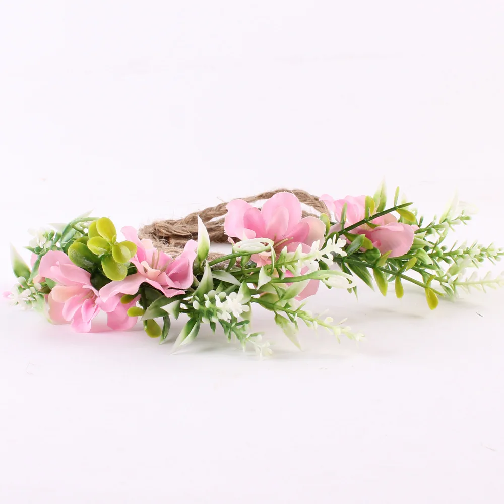 2017 новая летняя модная Заколка цветок для девочек фотосессии корона маленькая