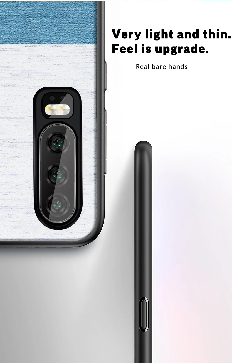 Чехол для huawei P30 Pro, чехол Mofi для huawei P30, чехол на заднюю панель, мягкая губчатая хлопковая ткань P30Pro, фиолетовый, розовый, синий, коричневый