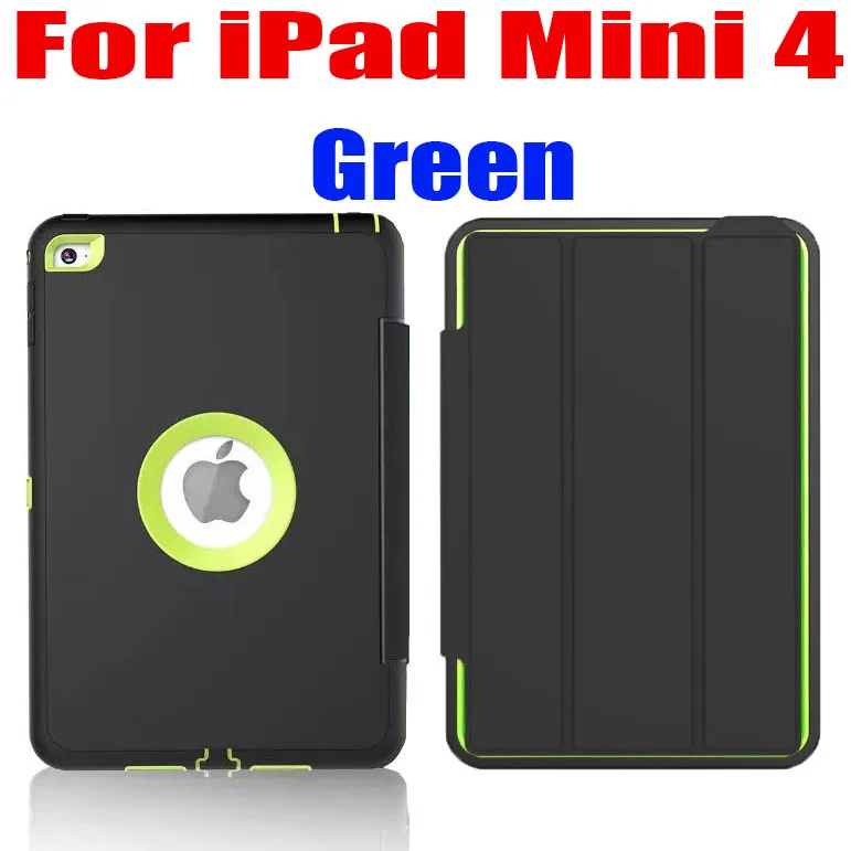 Для iPad Mini 4/3/2/1 Smart Cover+ Силиконовые ТПУ Жесткий чехол-накладка с рисунком чехол дети Безопасный бронированный противоударный чехол Heavy Duty с Экран протектор IM408 - Цвет: For ipad mini4