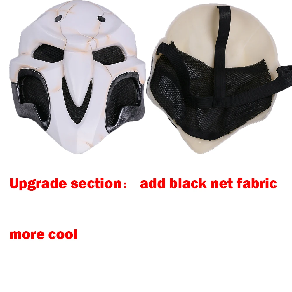 Высококачественная игровая маска из ПВХ для косплея Жнеца шлем вечевечерние НКИ