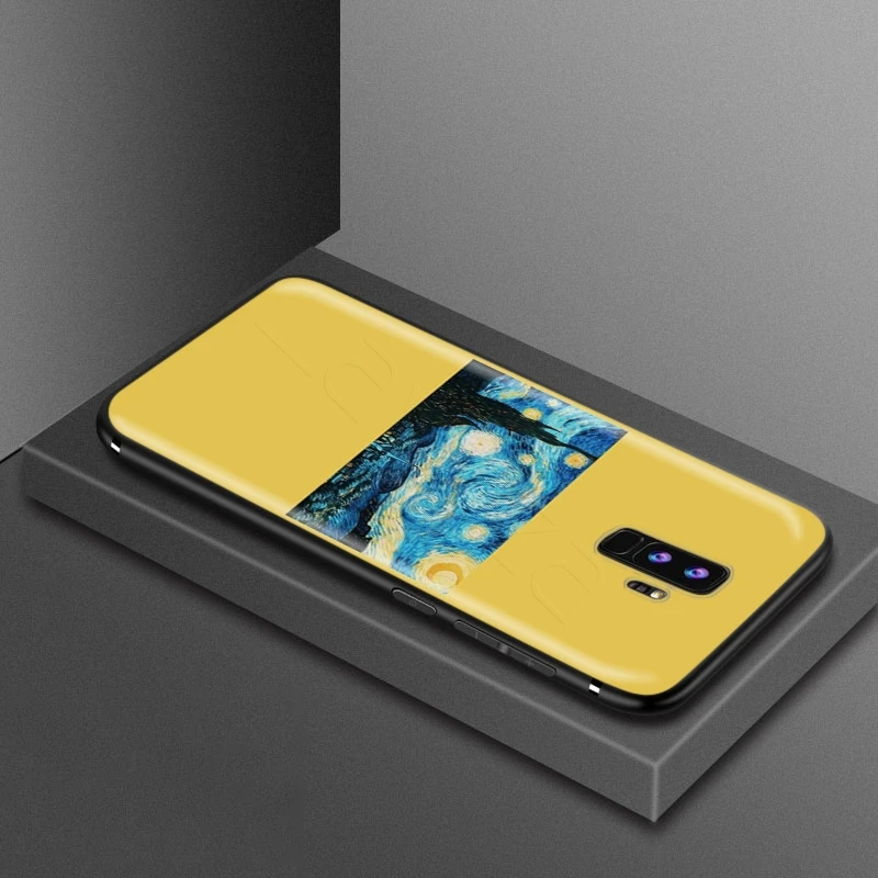 Чехол с рисунком Ван Гога для Samsung Galaxy S20 S10 S9 S8 S7 S6 Plus Note 9 8 M30 M20 M10 Edge Lite Ultra|Бамперы| |