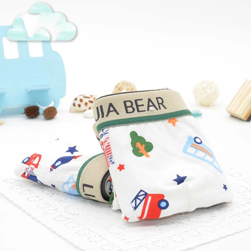 Новинка 3 предмета в комплекте детское нижнее белье трусы боксеры для мальчиков