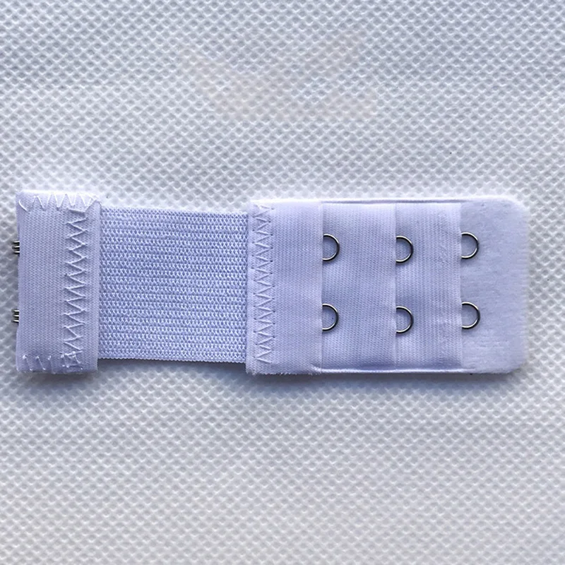 2 Hooks White 1 шт. Лидер продаж бюстгальтер удлинитель пользуется популярностью у Для женщин бюстгальтер расширитель регулируемое эластичное Нижнее Белье для беременных 2/3/4, крючки, станок и на ремешке с пряжкой - Цвет: 2 Hooks White