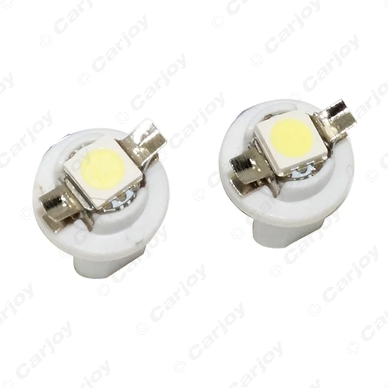 LEEWA 5 шт. автомобиля 12V B8.5d/BX8.5d/BAX10d 1SMD 5050 датчик приборной панели светодиодный