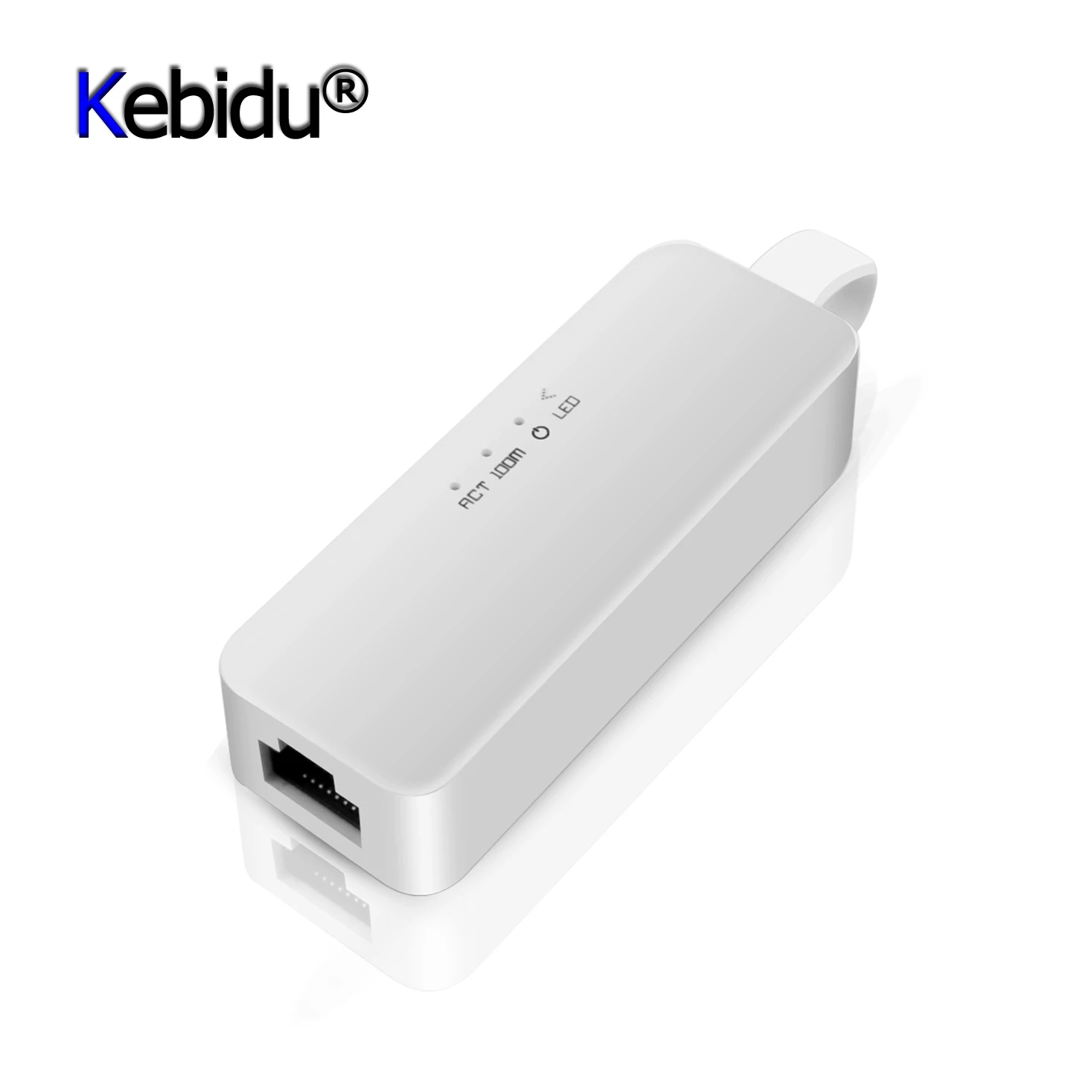 USB Ethernet адаптер Kebidu 3 0 100/1000 Мбит/с гигабитный RJ45 Lan сетевой конвертер для