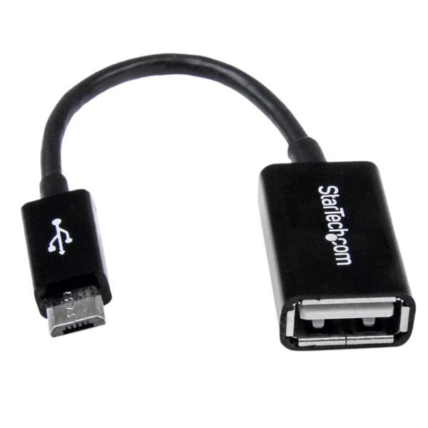 StarTech.com 5in Micro USB для хост адаптер OTG M/F B A мужской/женский 0 1015 m черный|USB-адаптеры| |