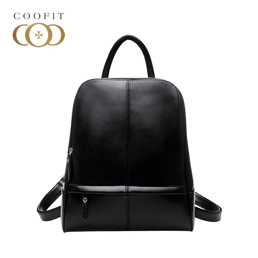Coofit Модные женские рюкзаки из искусственной кожи однотонные сумки на плечо мини