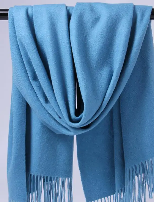 Melbourne blue Козья шерсть, кашемир, волнистая вода, тканые шарфы из толстой пряжи, шаль из пашмины для мужчин и женщин, 22 цвета, 70x200 см, розничная - Цвет: Melbourne blue