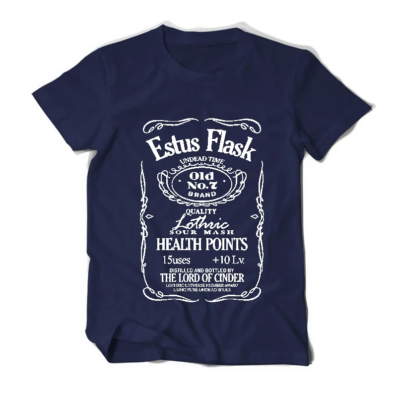Футболки Dark Souls 2 Estus Flask футболка игра 3 Black Knight sun Camiseta camisa Повседневная с коротким
