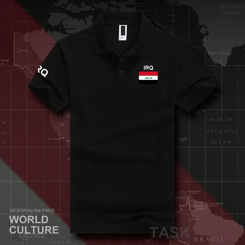 Рубашка поло для мужчин белая хлопковая футболка с коротким рукавом и принтом