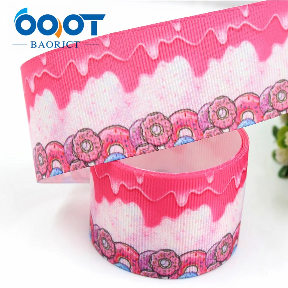 Мультяшные ленты OOOT BAORJCT 183172 38 мм 10 ярдов Термотрансферная печатная корсажная
