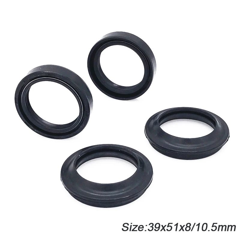 Демпфер передней вилки масляное уплотнение и пылезащитное 39x51x 1/8/10 мм для Honda Steed