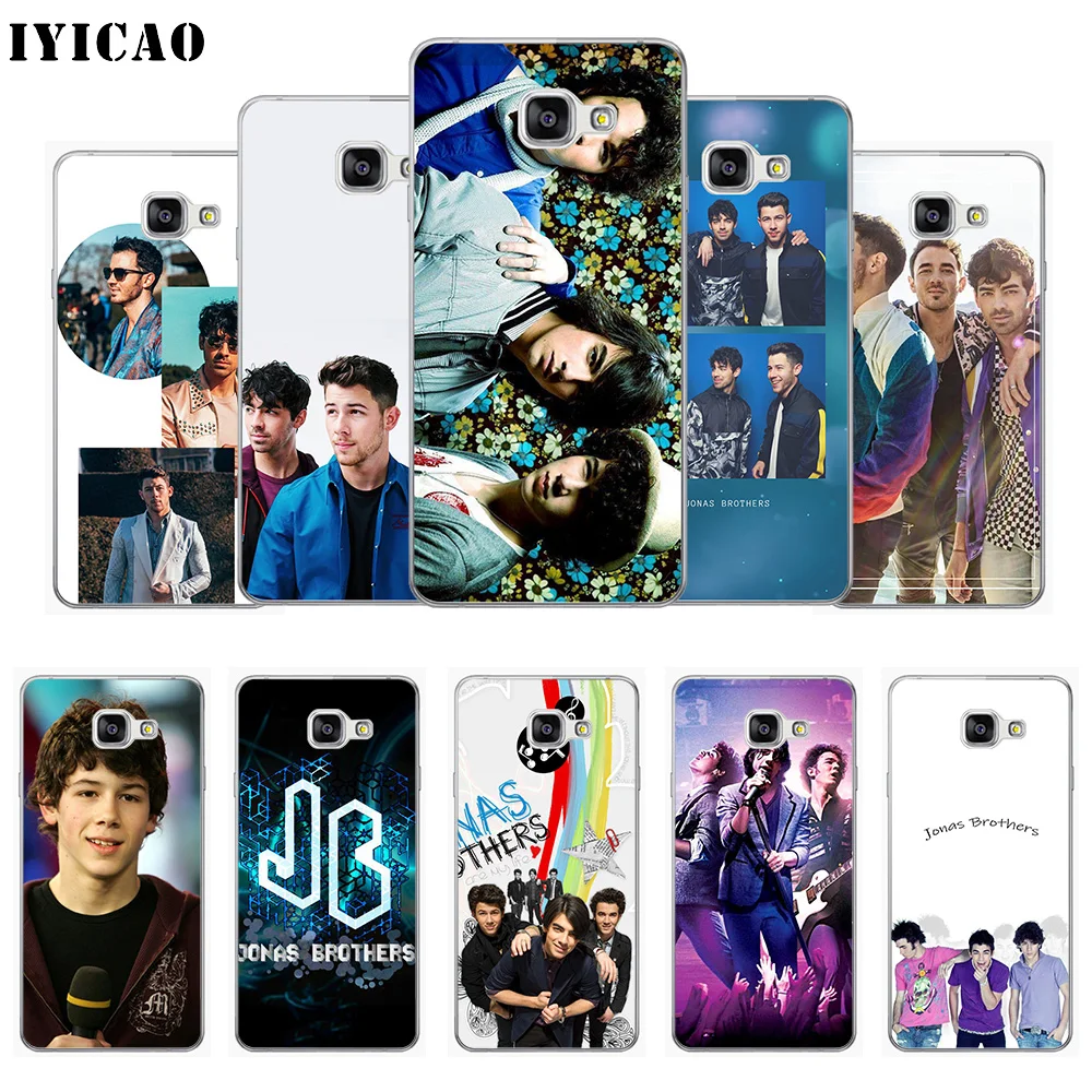 IYICAO Rock band Jonas Brothers Мягкий силиконовый чехол для телефона Samsung A10 A30 A40 A50 A70 M10 M20 M30 TPU