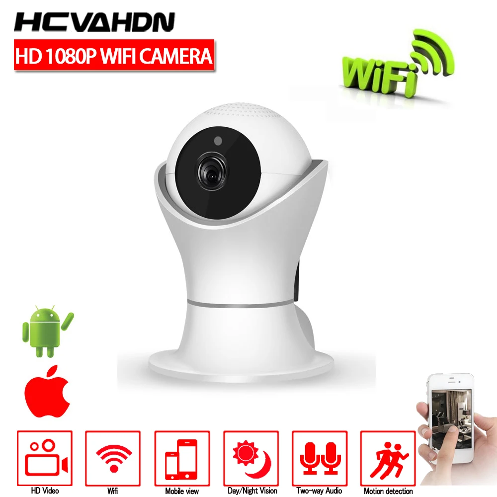 HCVAHDN HD 1080P Wi Fi камера 3D навигация 360 градусов панорамная беспроводная Домашняя