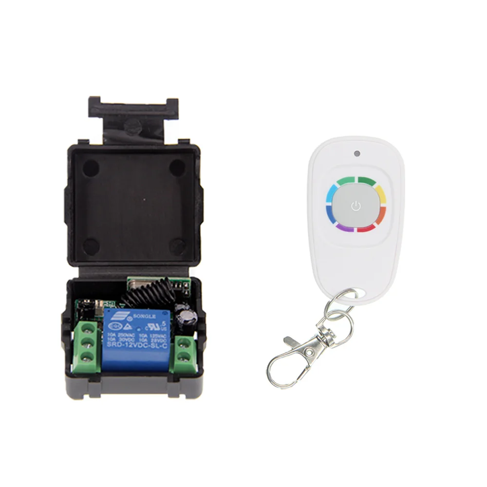 DC 12V 1CH Mini RF беспроводной пульт дистанционного управления Переключатель