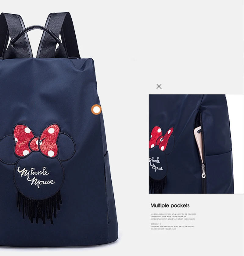 Disney Мумия сумка Микки Минни Водонепроницаемый Многофункциональный нагрев большой емкости сумка модная материнская упаковка