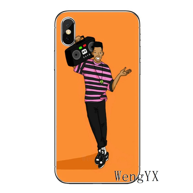 Уилл Смит Fresh Prince bel air для iPhone X XR XS Max 8 7 plus 6s 6 plus SE 5S 5c 5 4S 4 iPod Touch чехол мягкий чехол телефона