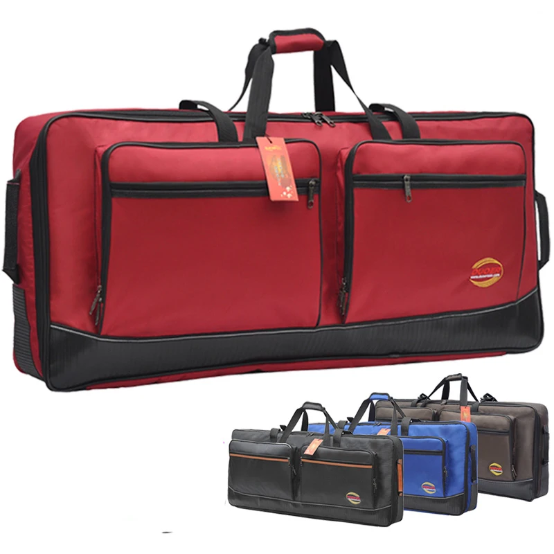 Роскошный профессиональный переносной мягкий чехол сумка для пианино 61 76 клавиш