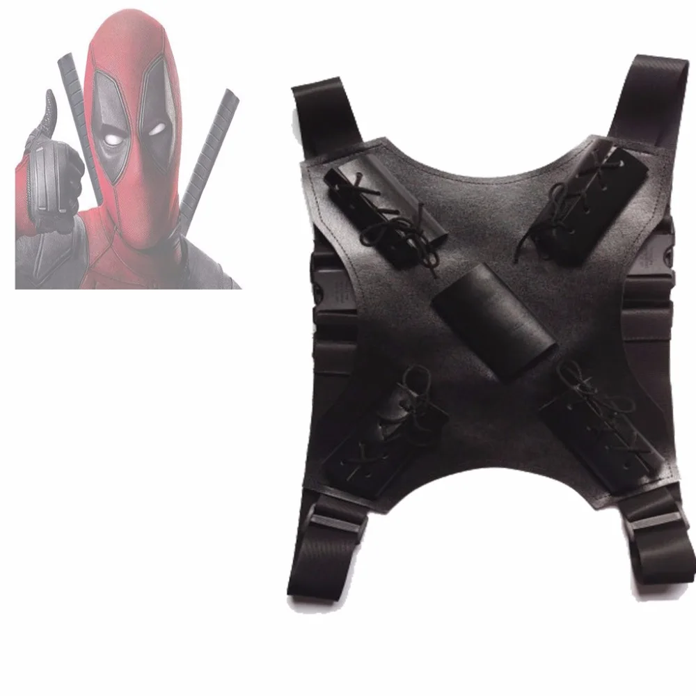 Аксессуары для костюмов Дэдпула ремень с мечом задний пряжкой L0516|deadpool costume