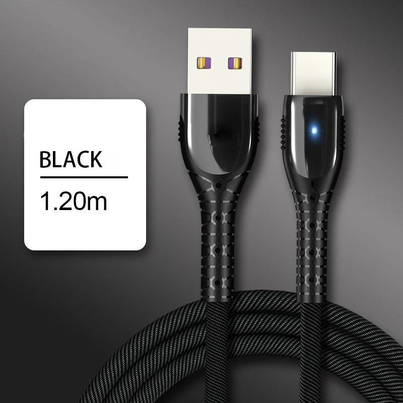 USB C type c кабель QC 3,0 5A супер Зарядка для samsung S10 S9 S8 huawei mate 20 P20 P30 Pro USB-C кабель для быстрой зарядки type C Kable