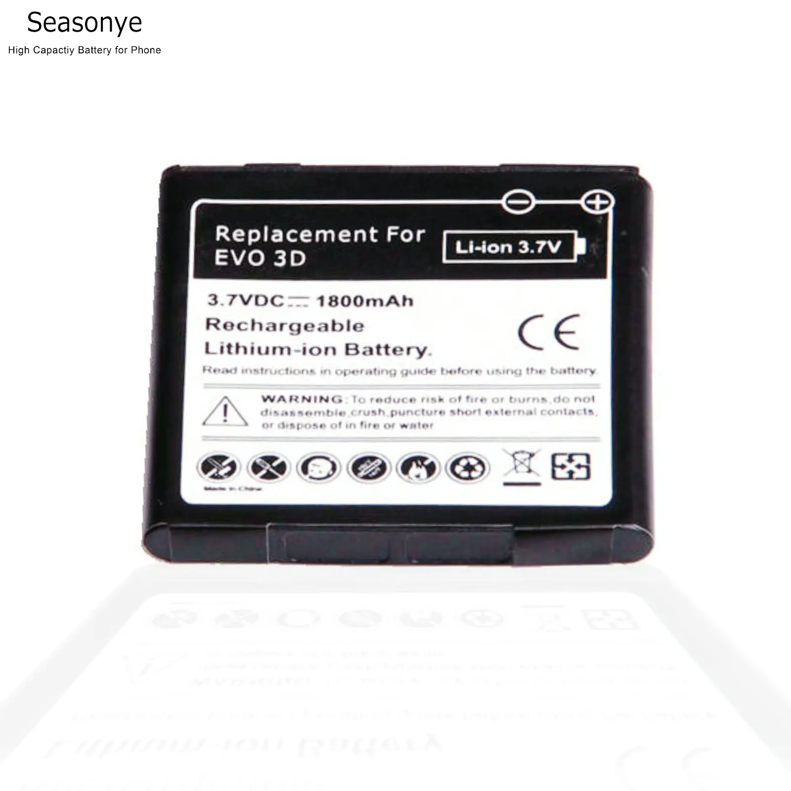 Seasonye 2 шт./лот 1800 мАч BG86100 Сменный аккумулятор для HTC Sensation XE 4G G14 Z710E Z710T EVO 3D X515M G17 G18