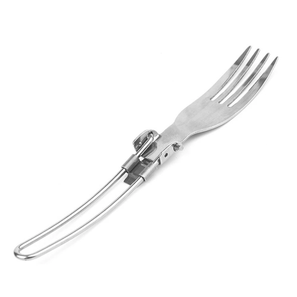 Набор столовых приборов из нержавеющей стали для кемпинга на открытом воздухе 3