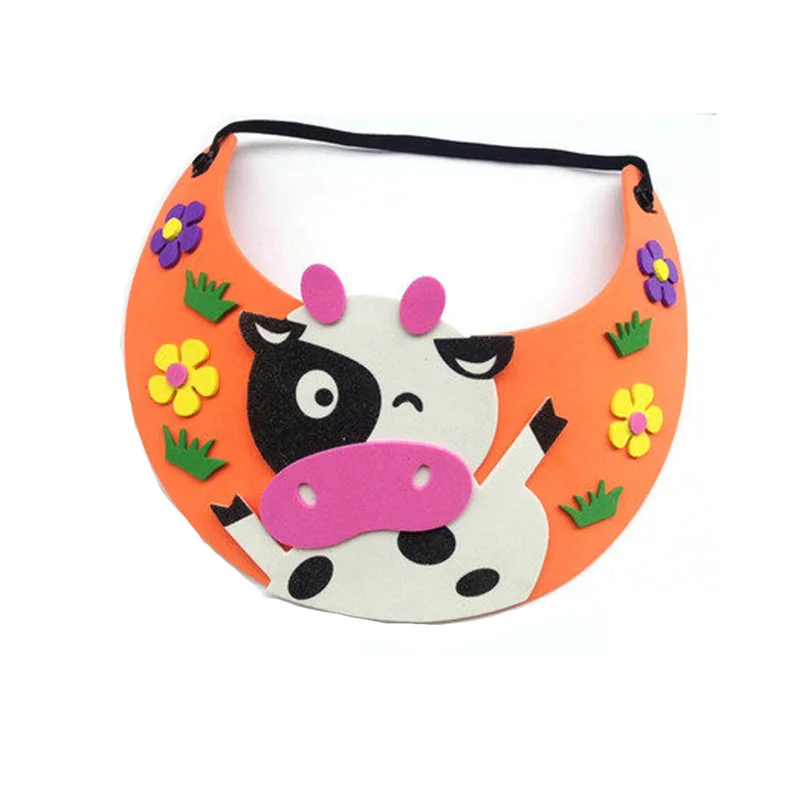 5 шт./лот кепка для детей ручной работы шляпа животных креативные игрушки