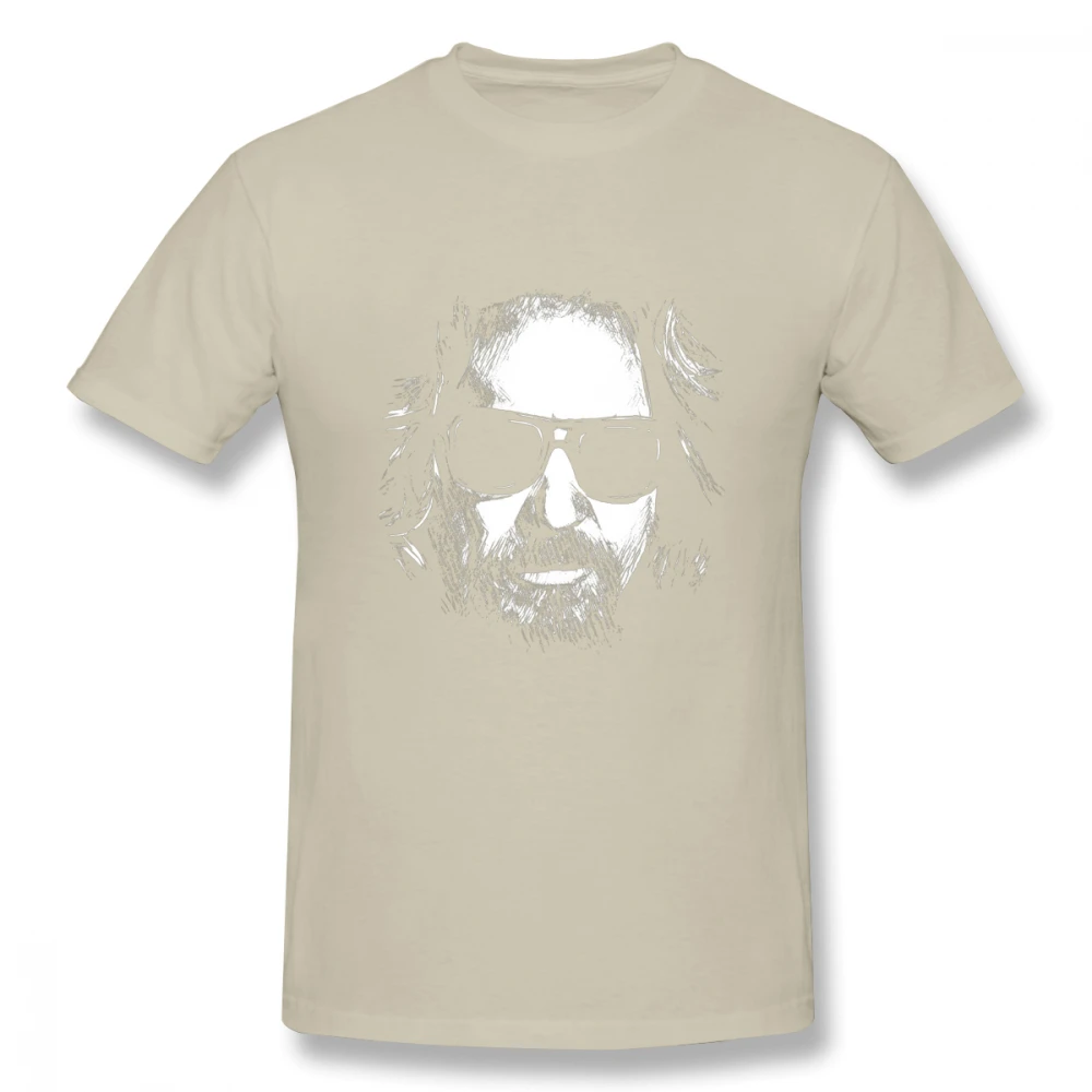 Хаки The Dude Jeff Bridges Big Lebowski футболка унисекс Homme футболка из органического хлопка большой размер футболка - Цвет: Хаки