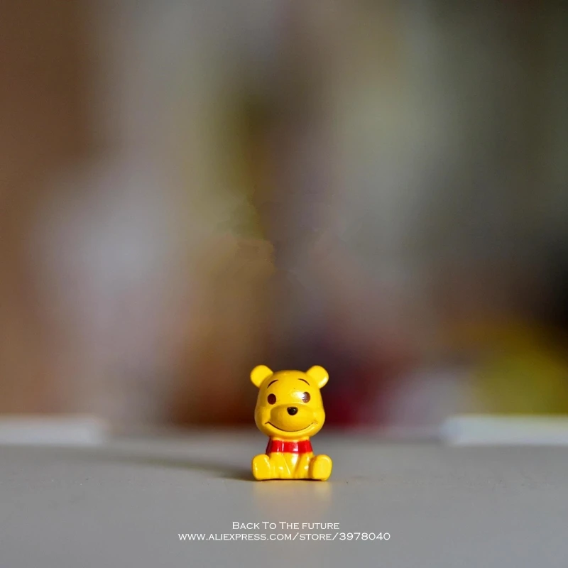 Disney Winnie the Pooh 1 5 см фигурка аниме украшение коллекции мини кукла игрушка модель