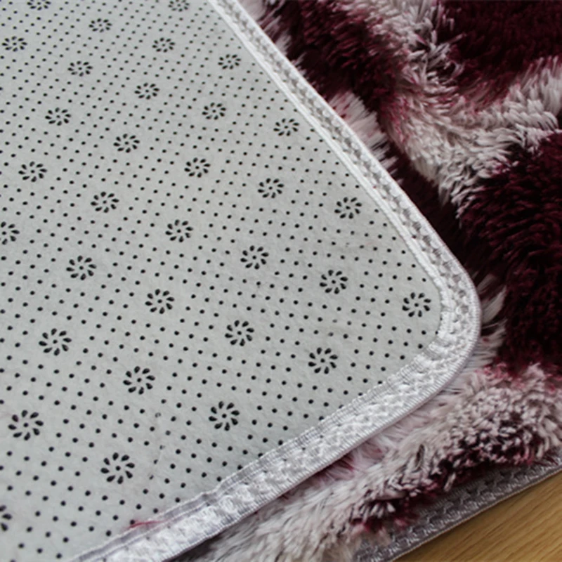 Zeegle плюшевый Мягкий Лохматый Ковер для гостиной детской спальни коврики