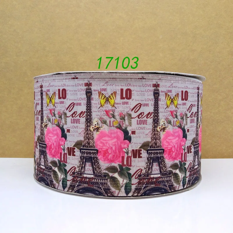 Free shipping 50 yard Pineapple printed grosgrain ribbon 17100 | Дом и сад